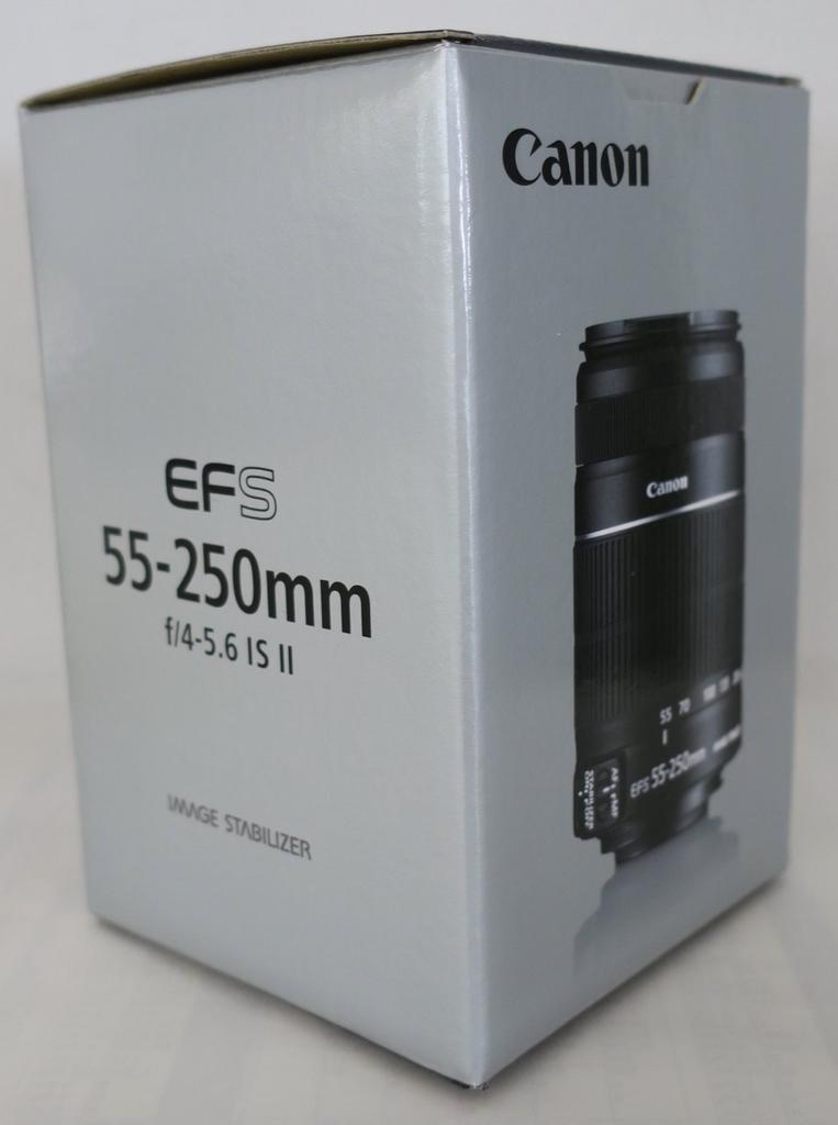 Canon Telephoto Zoom Lens EF-S55-250mm F4-5.6 IS II APS-C Compatible