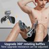 Convenient Leg Muscle Trainer 360 Degree Rotating Baffle Stable Fitness