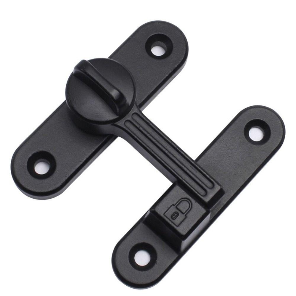 90/180 Degree Door Lock Guard Antitheft Door Hasps Protable Door Catch Bolt Bathroom