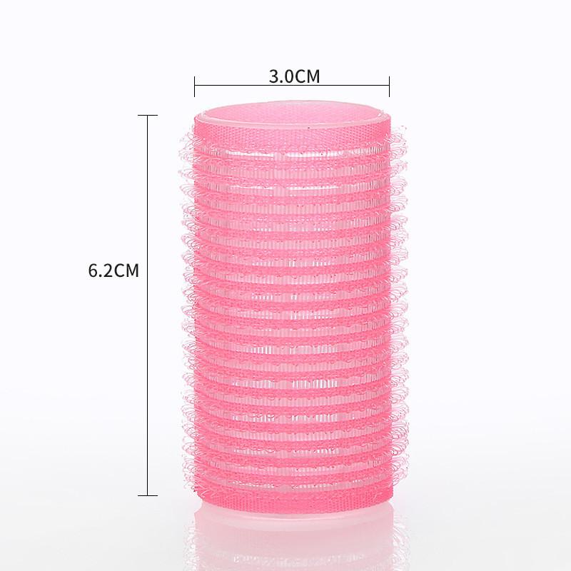 Self-Grip Hair Rollers Heatless Hair Curlers No Heat Hair Bang Volume Self-adhesive Hook & Loop DIY Styling Tool
