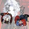 Игра Цирк Уродцев Пьеро Брелок для Косплея Кавайный Акриловый Джокер Клоун Подвеска Брелок Брелок Аксессуар для Сумки Украшение Реквизит