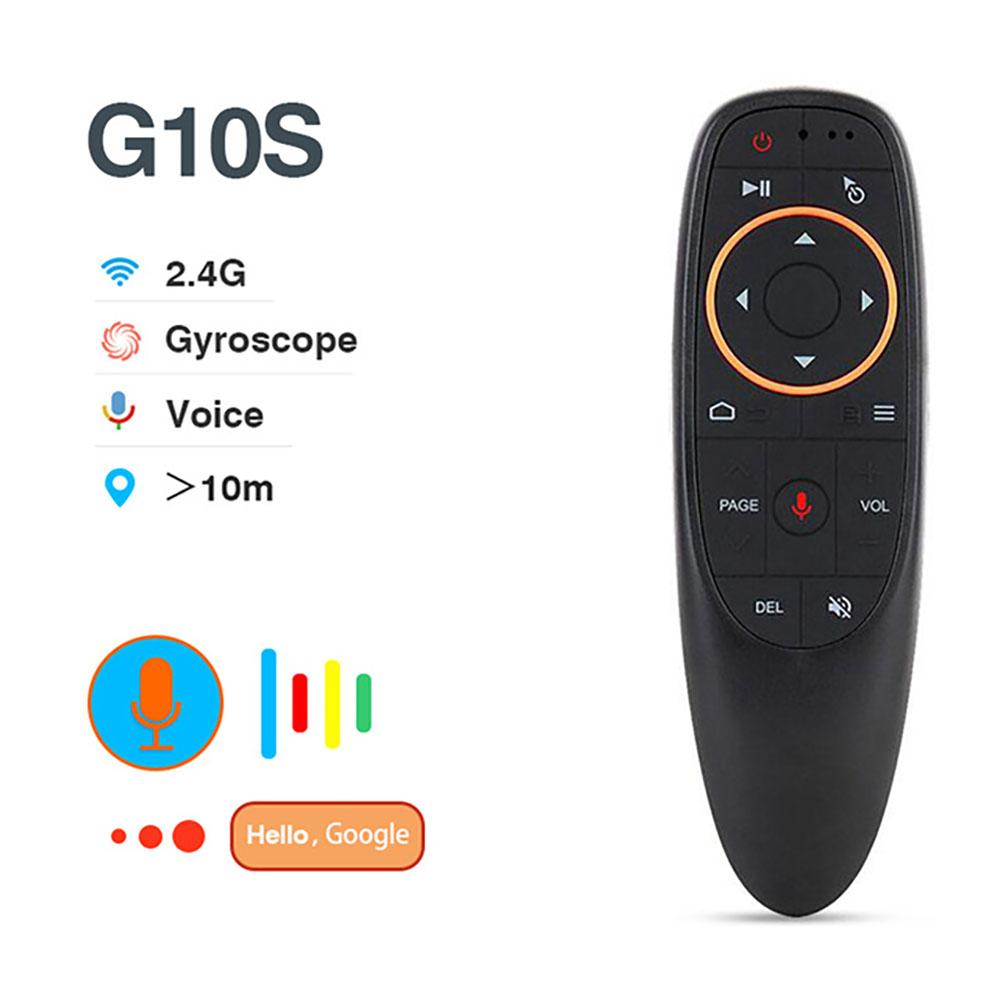G10 G10S Pro Air Mouse Голосовой пульт дистанционного управления 2,4G Беспроводной гироскоп ИК для H96 MAX X88 PRO X96 MAX Plus Android TV Box Мини-пульт дистанционного управления
