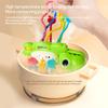 Dinosaur Pull String Toy for Baby Montessori Toy Sensory Toy for Toddlers Food Grade Silicone Baby