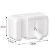 Xiaomi 3PCS Desk Cable Organizer Mini Self-adhesive Switch Type Cable Clips Durable Cable Holder Clips Fixed Desktop Cord Holder450000