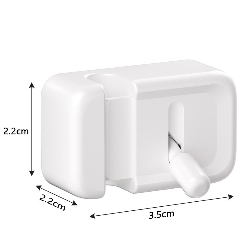 Xiaomi 3PCS Desk Cable Organizer Mini Self-adhesive Switch Type Cable Clips Durable Cable Holder Clips Fixed Desktop Cord Holder450000