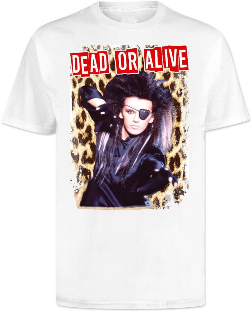 Редкая футболка бренда Dead or Alive Для фанатов Хлопок Белый Все размеры Унисекс Футболка MM677 Унисекс Футболка