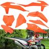 Оранжевая полноразмерная защита днища 20-23 для мотоциклов KTM/EXC SXF: Защитные пластиковые внешние корпуса