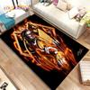 Cartoon Digimon Adventure Area Rug Large,Carpet Rug for Living Room Bedroom Sofa Doormat Decoration, Non-slip Floor Mat Cover 3D