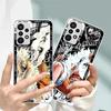 Прозрачный чехол-бампер One Piece Крутой Луффи для Samsung Galaxy A32 A50 A21s A12 A72 A31 A52 A51 A16 A17 A71 A52s