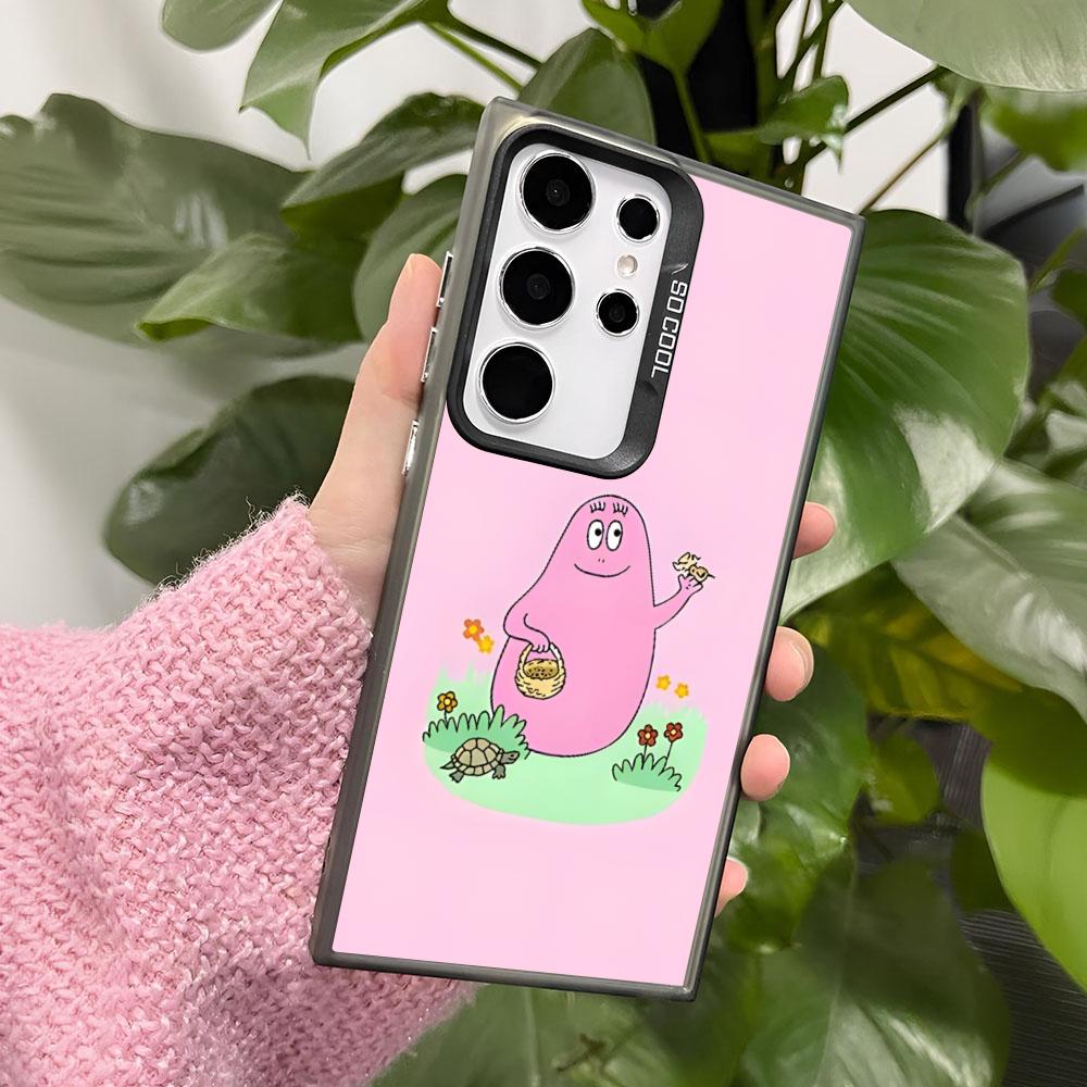 Cute Barbapapa Cartoon Phone Case For Samsung Galaxy A16 A26 A36 A56 A15 A25 A35 A55 A14 A34 A54 A13 A23 A33 A53 A12 A22 A32 A52