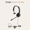 GN Audio Japan Jabra PC Mono Headset, Microsoft Lync Certified, "Jabra EVOLVE 20 MS Mono" 4993-823-109