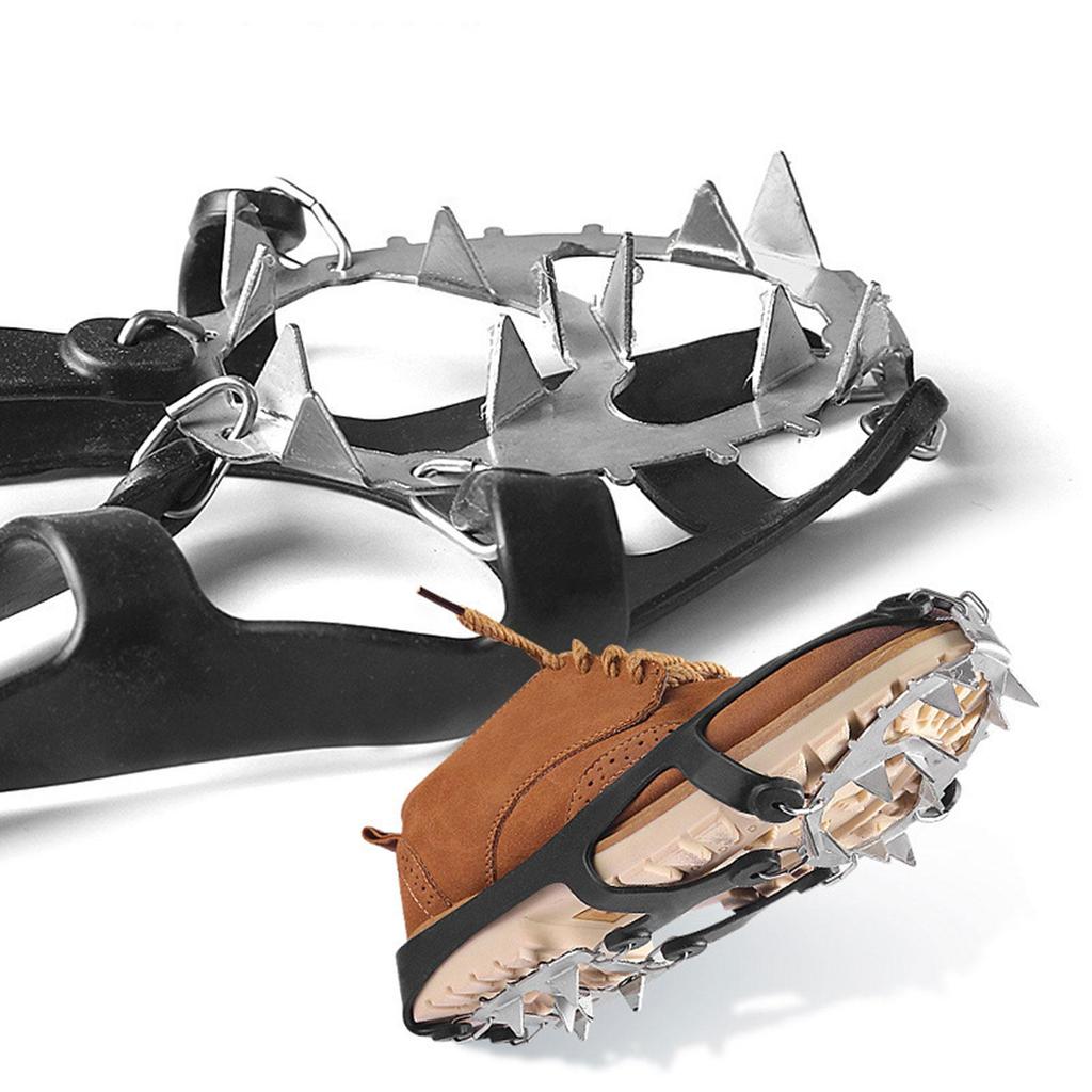 Shoe Crampons, Ice Traction Cleats for Shoes Non-Slip Snow And Crampons Mountaineering,