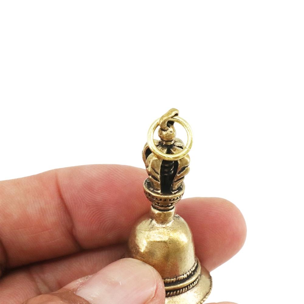 Die-casting Handicraft For Decoration Wind Bell Demon Subduing Bell Car Pendant Brass Bell