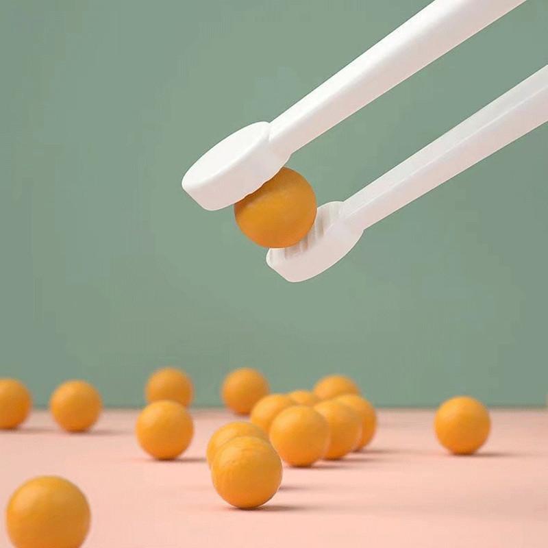 Children's Learning Chopsticks Mom&Pea Dark Blue Pink Yellow Green YQ0100