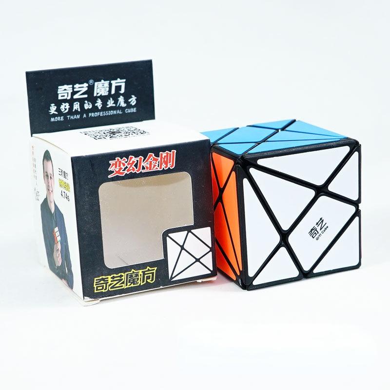 Qiyi 3x3x3 4x4x4 5x5x5 Профессиональный кубик Рубика Черные наклейки Скоростной кубик-головоломка Обучающий Кубо Магико Игрушки, разработанные для детей Подарки для детей
