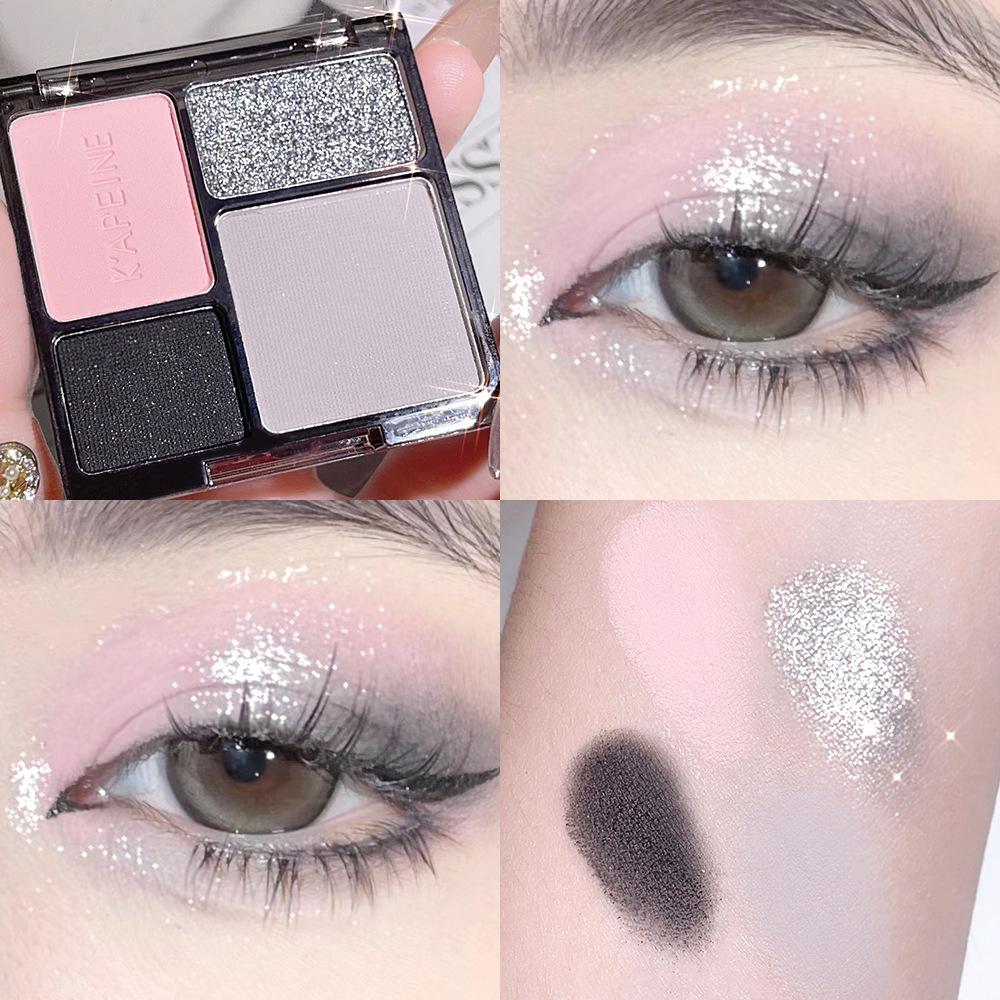 Четырехцветные тени для век Cold Department of The Heart of The Matte Pearlescent Earthy Color Fine Flash в стиле ретро Diablo Spice Quad Eyeshadow