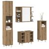 VidaXL 4-piece Bathroom Furniture Set Engineered Wood, Bathroom Cabinet, Bathroom Cupboard, Furniture 3328558