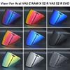Для мотошлема Arai VAS-Z RAM-X VZ-RAM SZ-R SZ-R VAS SZ-R EVO Визор Щиток Линза Ветрозащита Casco Moto Аксессуары