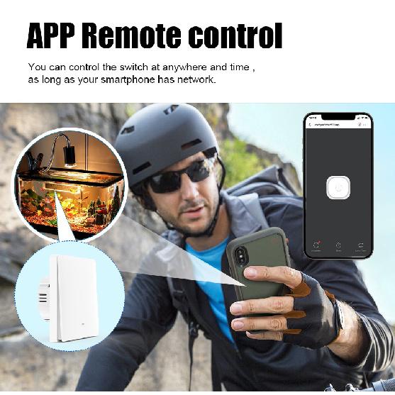 Tuya Smart Wall Light Switch Push Button Control No/With Neutral Wire APP Remote Timing Support Alexa Google Home Yandex Alice