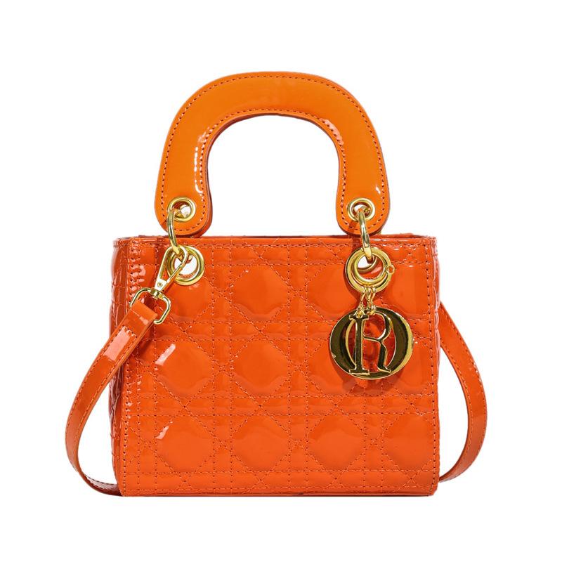 Сумка Daifei с модным и высококачественным ощущением, через плечо, вышитая нитью в виде ромбовидной сетки, женская сумка на одно плечо