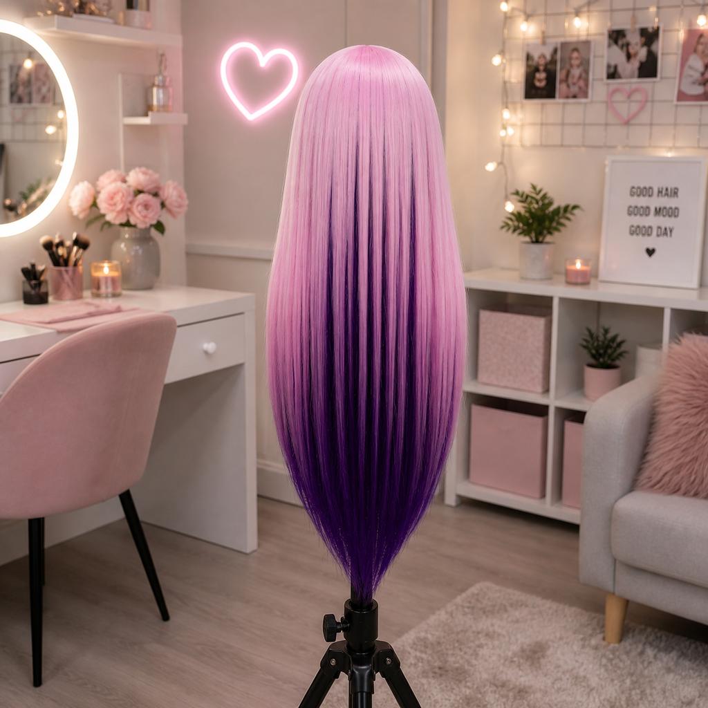 Iza Thermal Hairdressing Training Head 90 + Stand