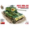 Miniart AEC Armored Car Plastic Model Kit 1/35 Mk.3