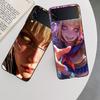 Чехол для телефона аниме Химико Тога для Samsung Z Flip 7 6 5G Galaxy Z Flip 5 4 3 Черный Жесткий Чехол-Крышка Роскошный ПК Корпус Coque