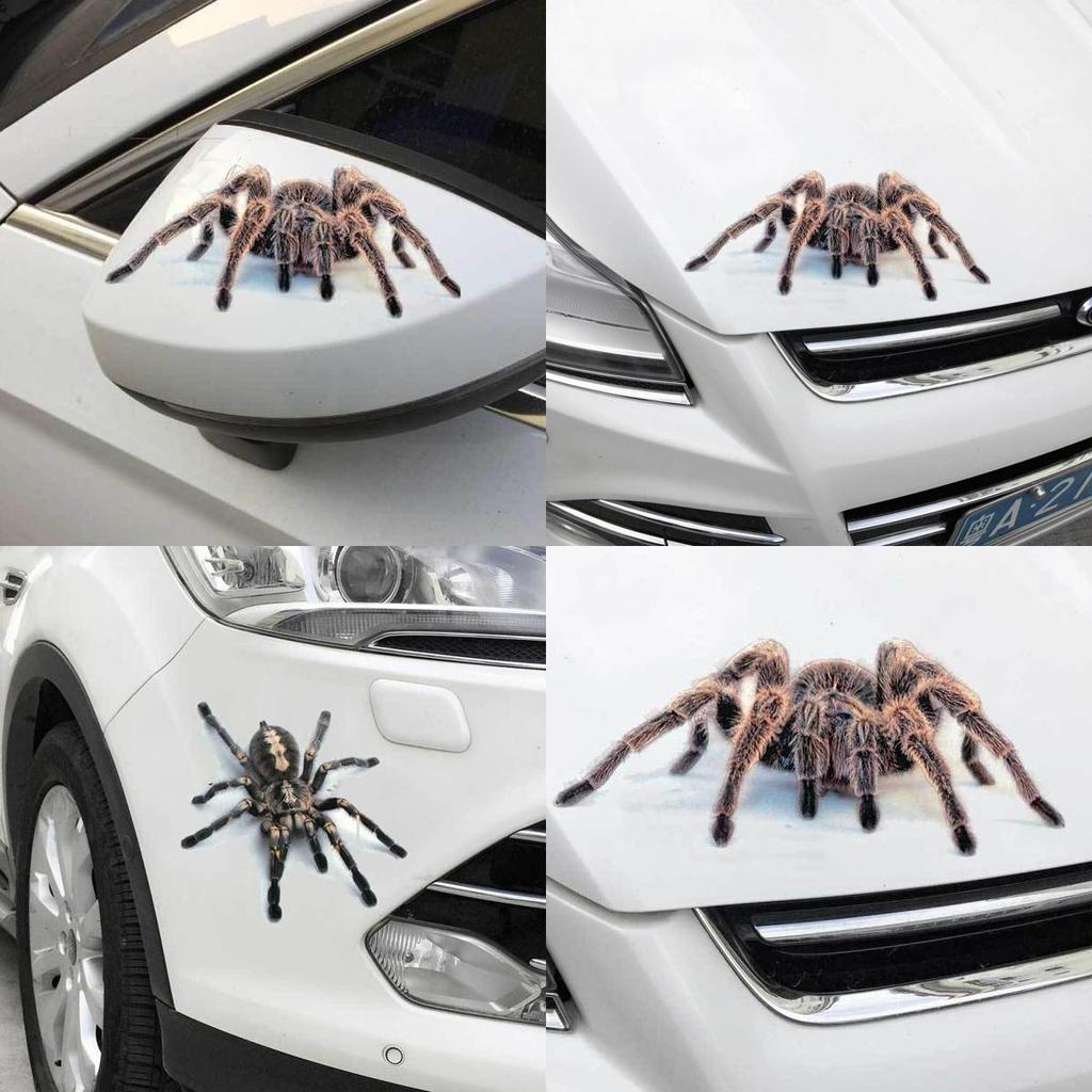 Премиальное качество 3D наклеек на автомобиль с крутыми дизайнами пауков для уникального украшения
