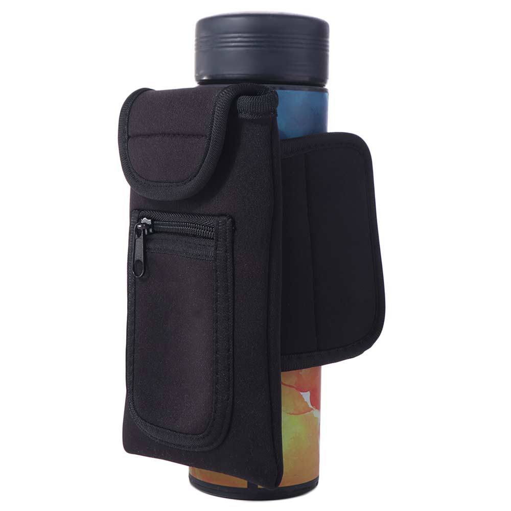 Magnetic Water Bottle Sling Bag Adjustable Sports Water Bottle Bag Gym Bottle Bag  Gym