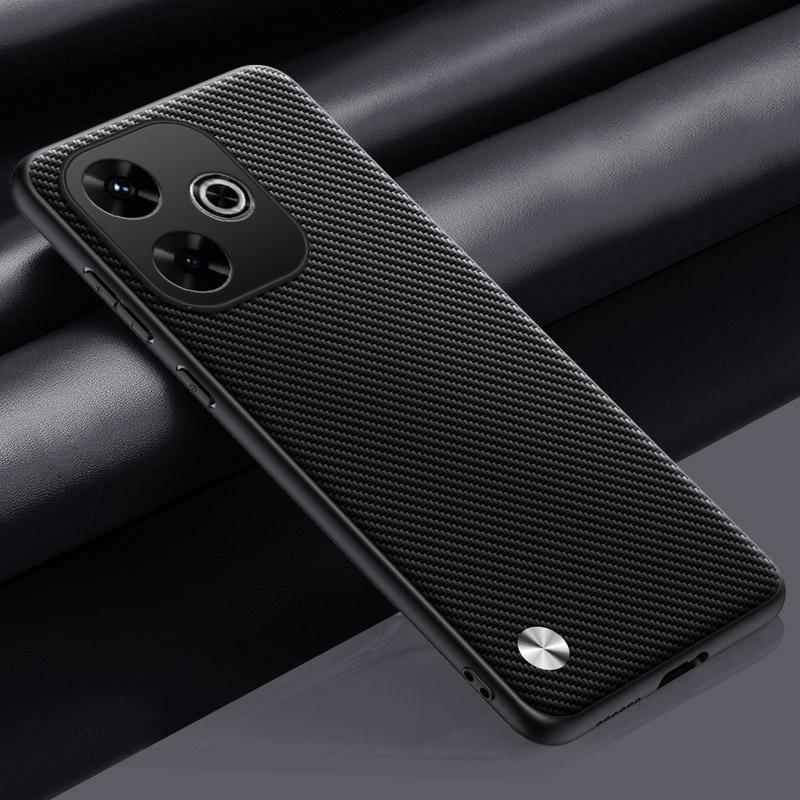 Роскошный чехол из искусственной кожи для Xiaomi Redmi 13 4G 13C 5G Redmi13 C, задняя крышка, матовый силиконовый защитный чехол для телефона Poco M6 4G