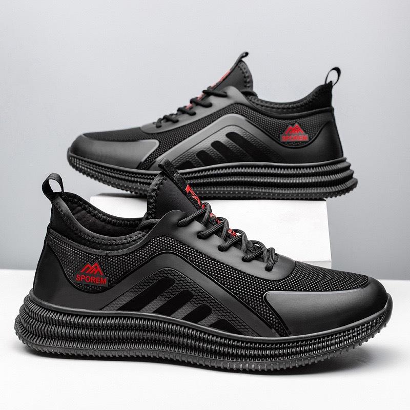 Trendy Korean Version of Internet Celebrity Same Style Lightweight Men's Shoes New Comfortable and Atmospheric Casual Shoes Breathable