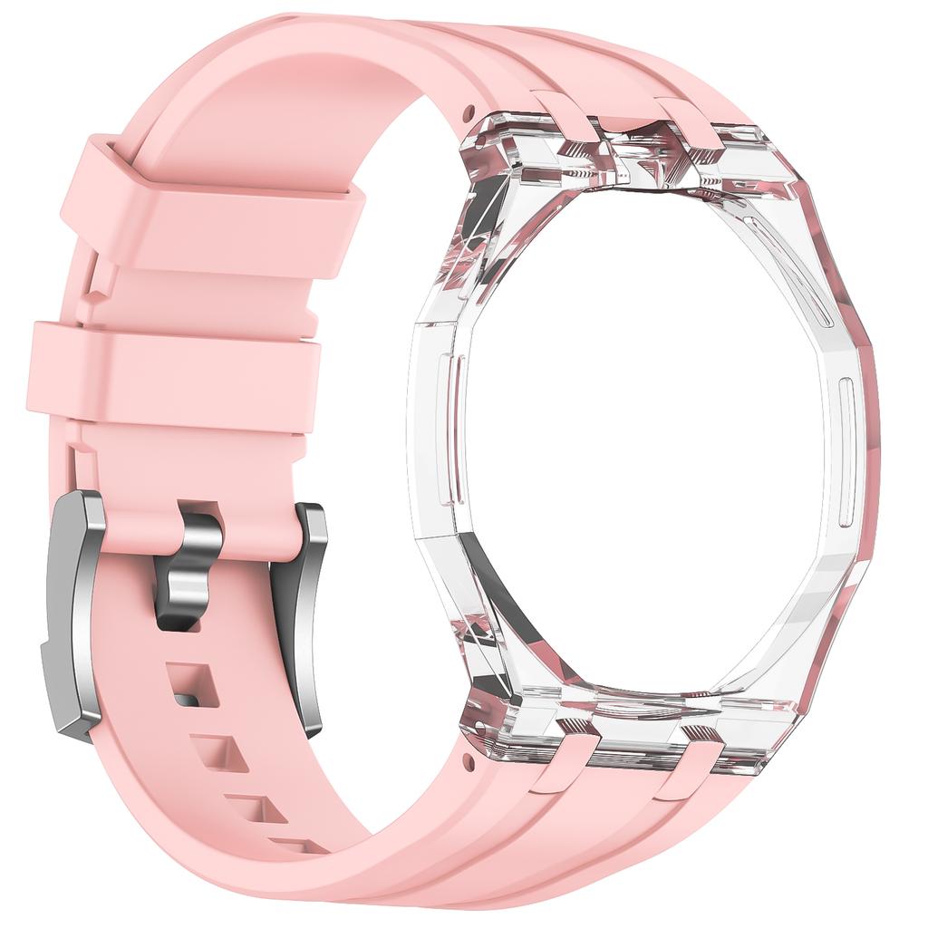 Мод-комплект Прозрачный корпус часов Ремешок со Swatch X AP Royal Pop Карманные часы Преобразователь в Наручные часы Аксессуары