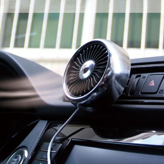 Мощный USB 3-скоростной электрический регулируемый мини-автомобильный охлаждающий вентилятор с вентиляционным отверстием