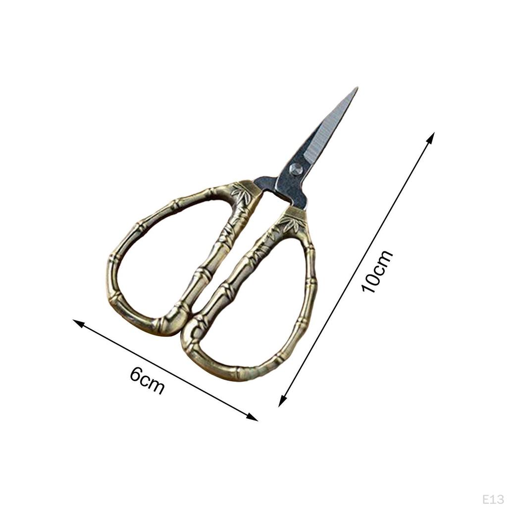 Китайские бытовые ножницы для резьбы по дереву, аксессуары для чайной церемонии ручной работы