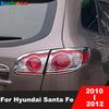 Для Hyundai Santa Fe 2010 2011 2012 Хромированные Накладки на Задние Фонари Автомобиля, Накладки Рамок Задних Фонарей, Аксессуары