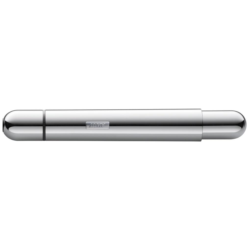 LAMY Ballpoint Pen Pico Chrome Metal Medium Point Black Refill