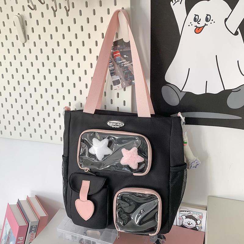 Children's Schoolbag, Girls, Primary School Students, Junior High School Students, Large-capacity Two-piece Backpack