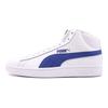 Puma Кроссовки Smash из синтетической кожи средней высоты Унисекс Кроссовки Белые Синие 366924-01