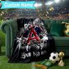 Custom Name Blanket Anaheim Braves Graffiti Art Blanket Bedding Blanket for Travel, Camping, Living Rooms, Offices, Sofas, Fan Christmas gift
