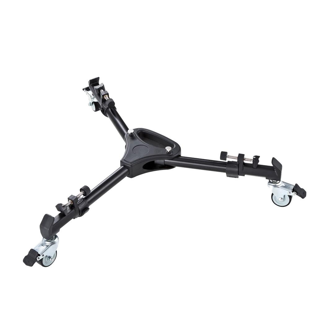 Sanwa Supply Foldable Tripod with Parallel Supports Slide and Dolly Photography DG-CAM31 Casters, Movement,