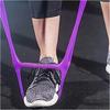 Portable Size Physical Stretch Resistance Band 7 Ring Pull Up Assist Band  Arm Exercise
