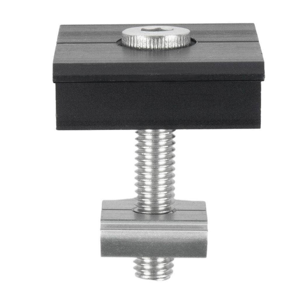 Крепление концевого зажима фотоэлектрической системы Концевой зажим Монтажный кронштейн солнечной панели