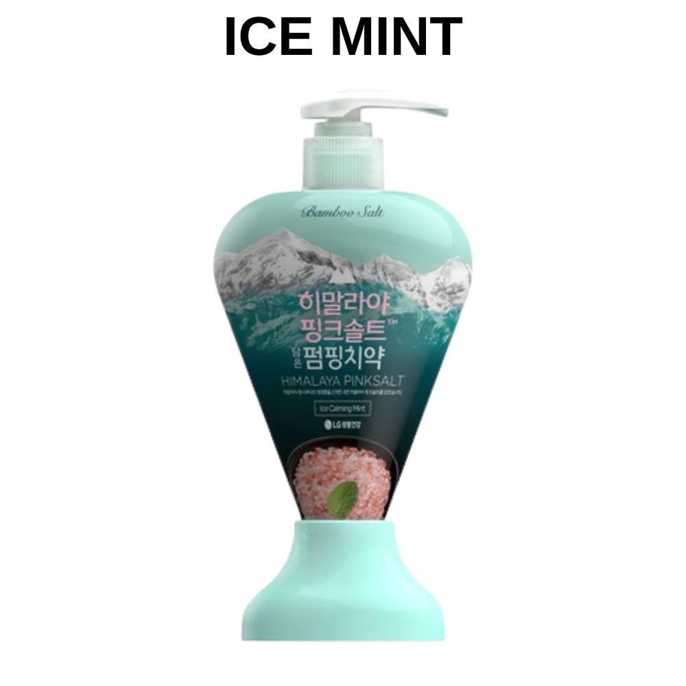 Perioe Зубная паста Himalaya Pink Salt Pumping 285 г (White Label Biome, Ледяная мята, Цветочная мята)