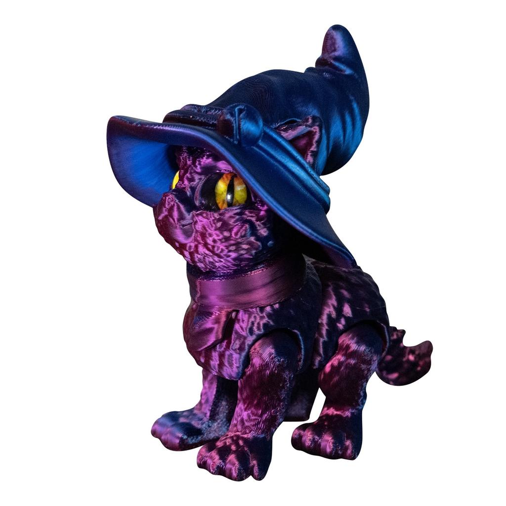 3D-печать декоративных аксессуаров и игрушек для кошек в шляпах