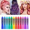 12-цветная ручка для волос на водной основе, легко мыть и носить с собой, яркие цвета, 2 мл