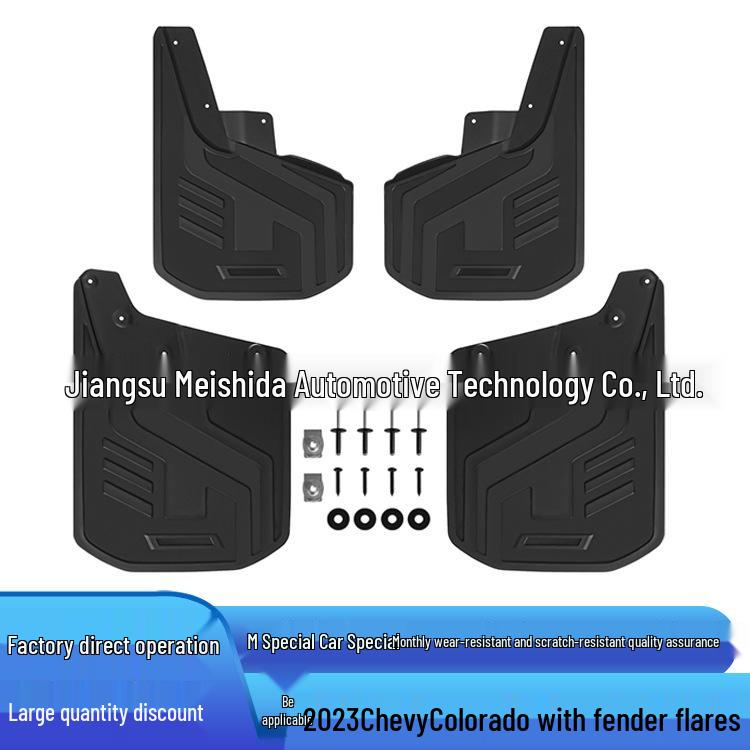 2023 Chevy Colorado Fender Mudguards with Wheel Arch