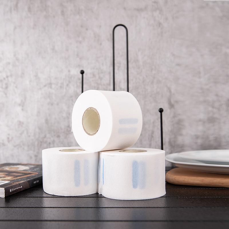 5 рулонов профессиональных парикмахерских одноразовых салфеток для шеи, бумажные салфетки для стрижки волос