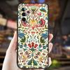 Чехол William Morris для Samsung Galaxy A54 A34 A24 A14 A12 A32 A52 A51 A71 A50 A70 A13 A33 A53 A52S Бампер