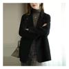 2023 Autumn/Winter Women's High-End Thick Herringbone Wool Coat - Casual Trendy Design
