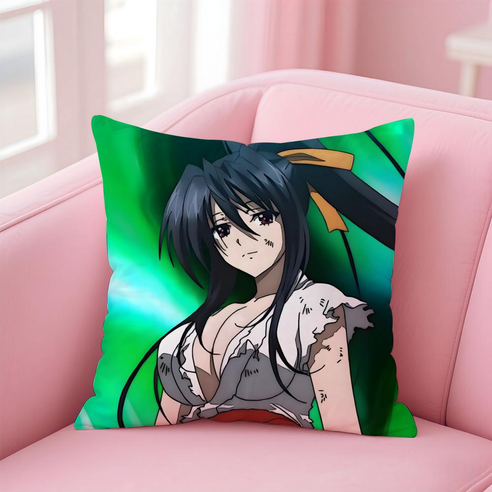 Anime Cartoon HHigh SSchool DxDBeautiful Cushion Cover Pillow Case Soft Skin Friendly Fabric Concealed Zipper
